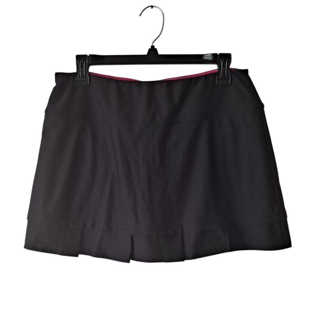 Bolle Black & Pink Pleated Active Skort - Size L